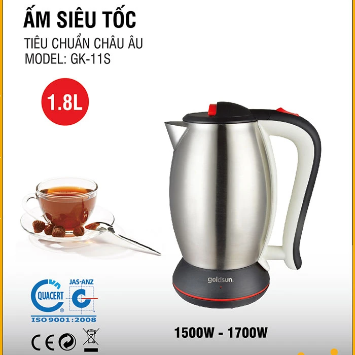 Ấm siêu tốc GK-11S